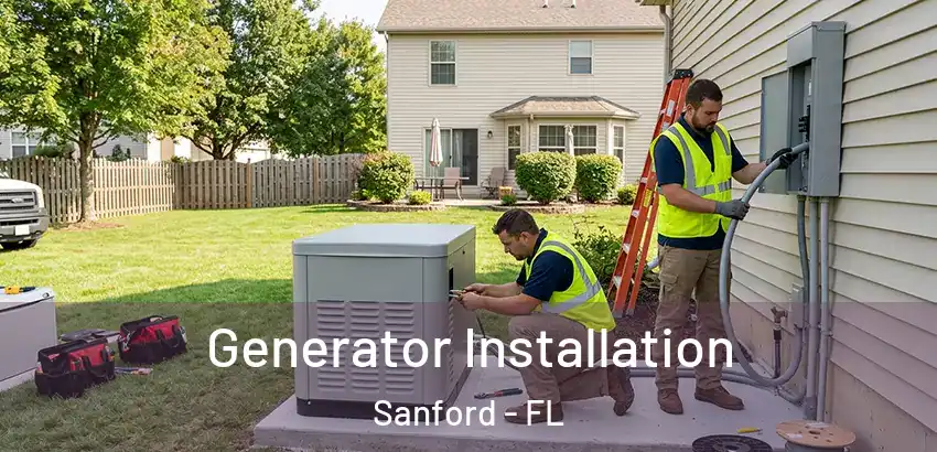 Generator Installation Sanford - FL