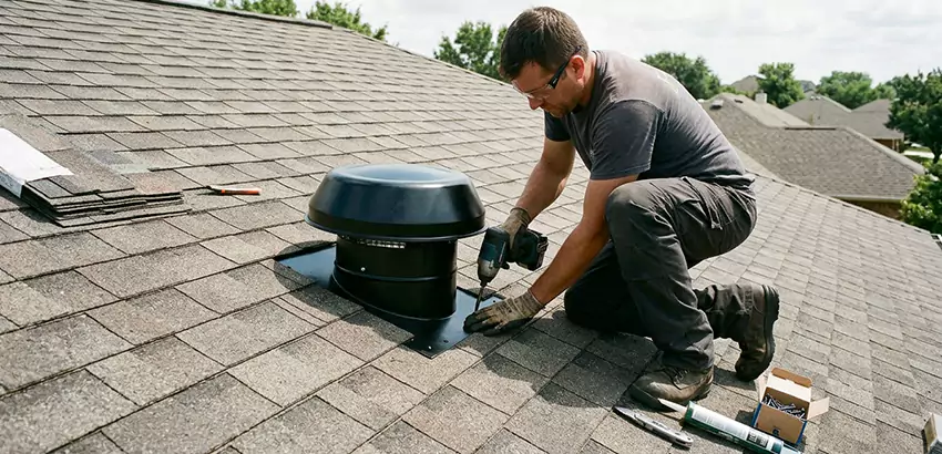Roof Vent Fan Installation in Sanford