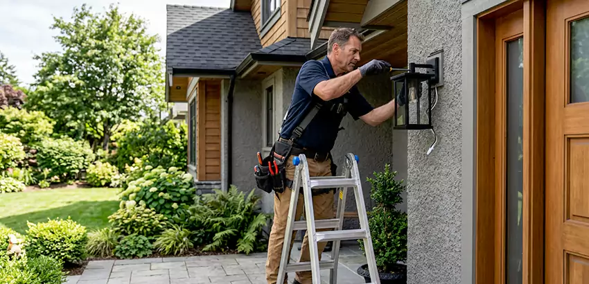 Outdoor and Exterior Light Fixture Installation in Sanford
