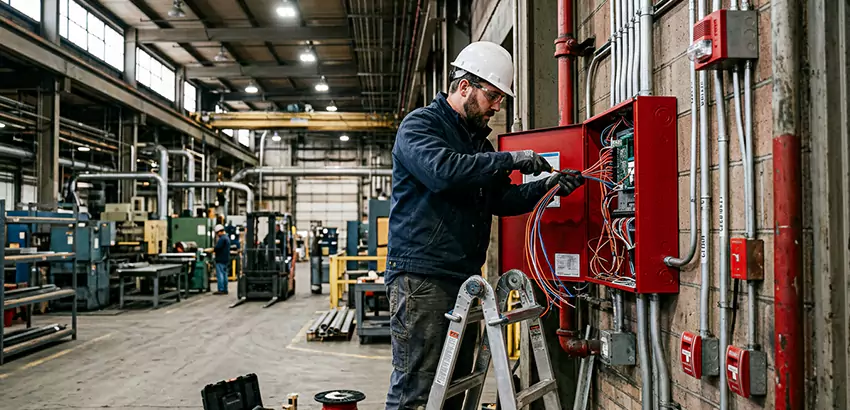 Industrial Fire Alarm Installation in Sanford