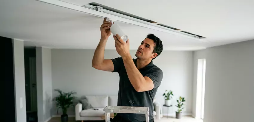 Recessed Track Lighting Installation in Sanford