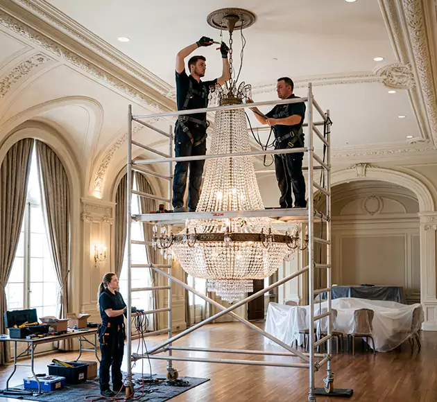 Professional Chandelier Installation: Your Local Fixture Team in Sanford, FL